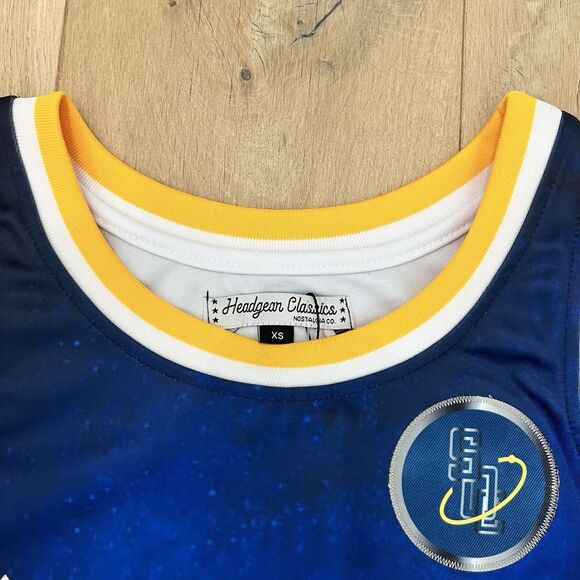 Headgear Classics Dennis Rodman Alternate High School Basketball Jersey Sz XS - Picture 5 of 9